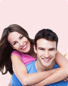 Happy couple
