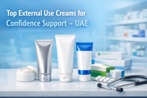 External use creams for confidence support available in UAE pharmacies