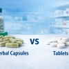 Comparison of herbal capsules and tablets used in supplements in the UAE market.