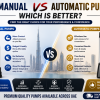 Manual vs automatic pumps comparison image featuring modern enhancement devices in UAE